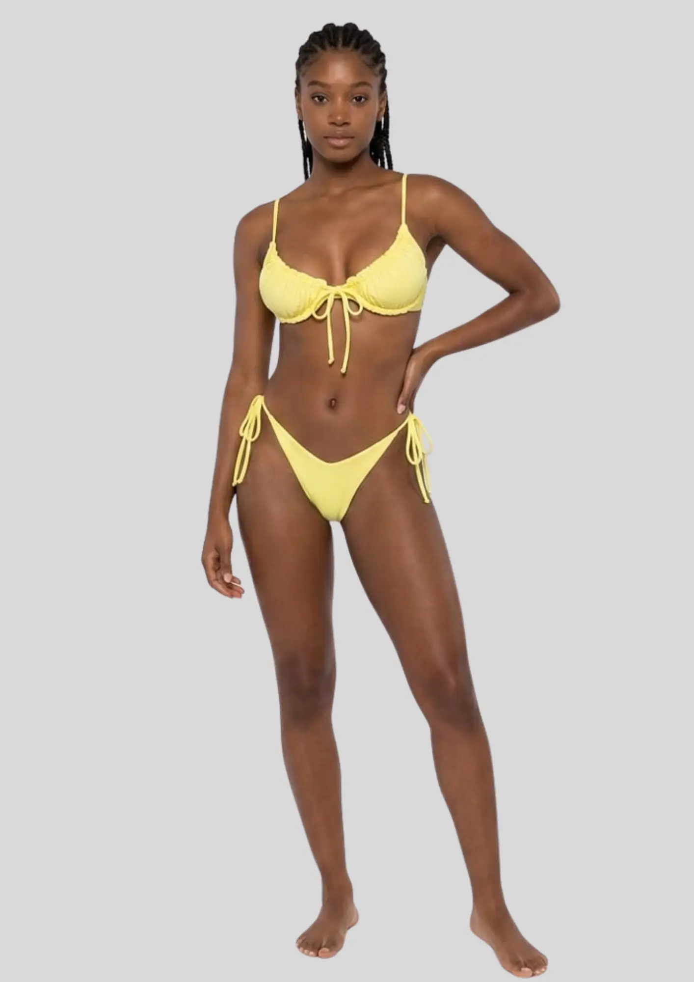 Underwire Bikini with Tie Side Bottom